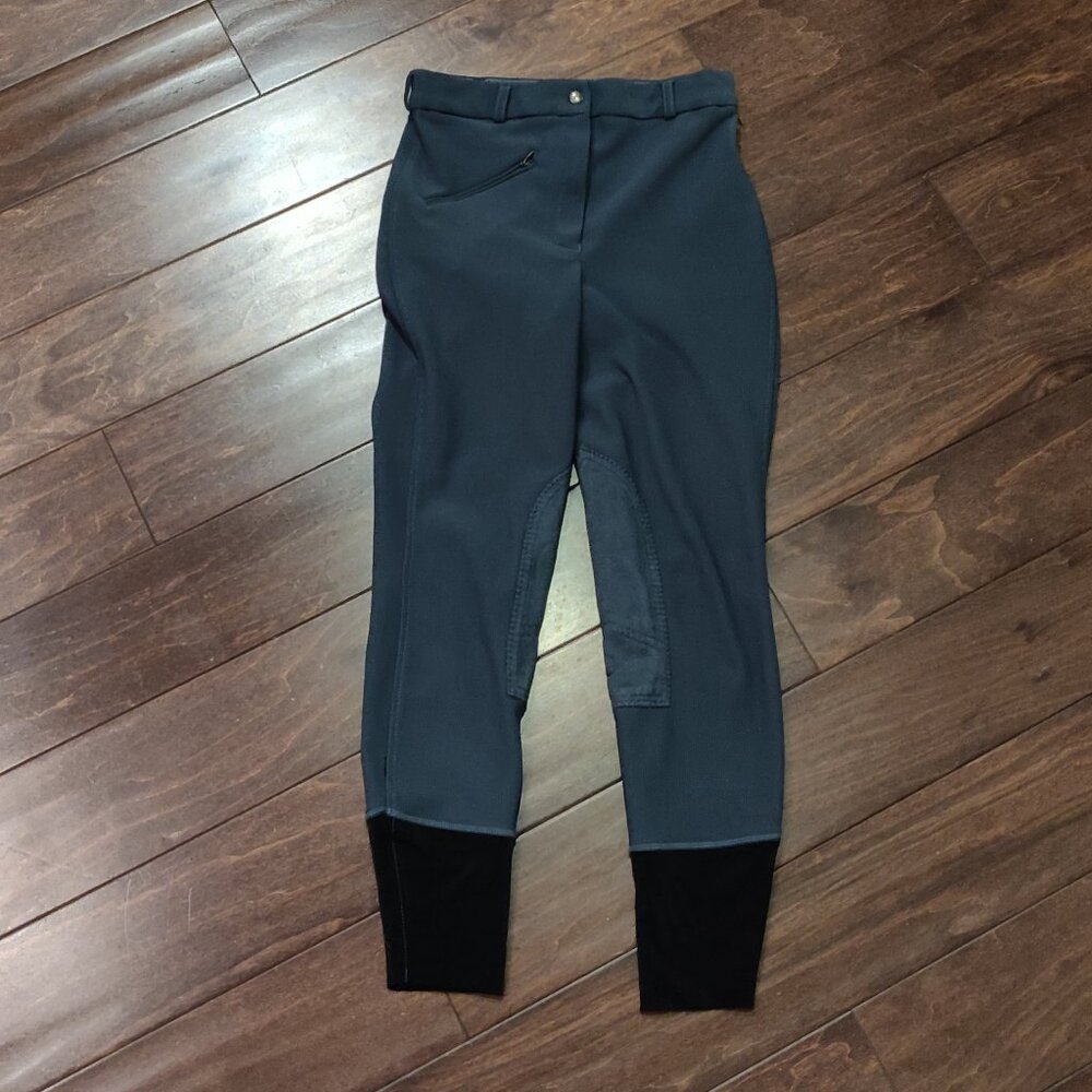 Tuff Rider Ladies Breeches In Smoke SIZE 28 - Picture 2 of 4